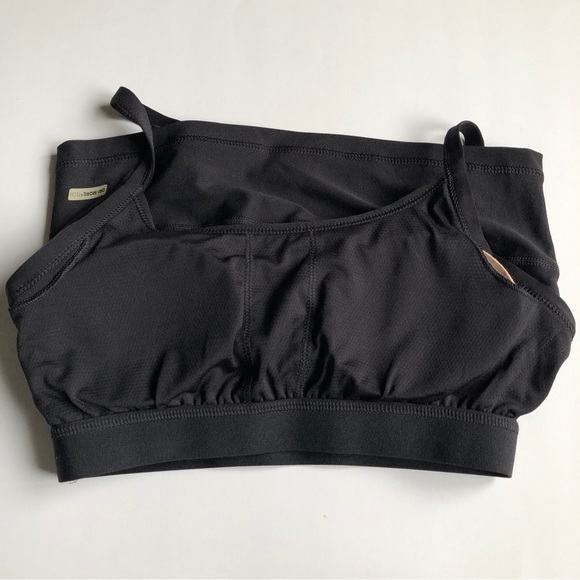 NEW Cami Bralette Racerback Straps Removable Pads Small Black Women NWOT - Picture 7 of 16